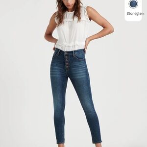 NEW LUCKY BRAND High Rise AVA Skinny Jean Sz 10 .